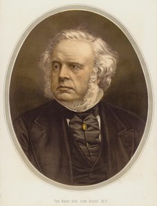 Ctihodný John Bright, poslanec (chromolit) od English School