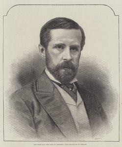 Ctihodný hrabě z Aberdeenu, lord poručík Irska (rytina) od English School
