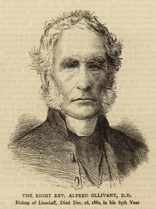 Reverend Alfred Ollivant, DD (rytina) od English School