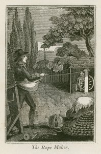 The Rope Maker (rytina) od English School