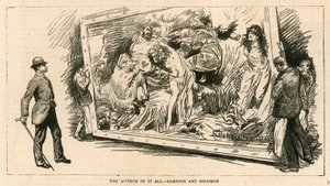 Královská akademie; Londýn; Autor toho všeho - Sampson a Solomon od English School