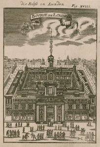 Royal Exchange, Londýn od English School
