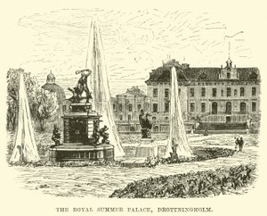 Královský letohrádek, Drottningholm od English School