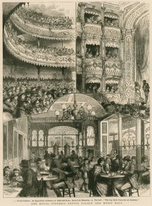 Royal Victoria Coffee Palace and Music Hall, Londýn od English School