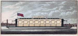 The Royal Waterloo Bath, hospoda. 1819. od English School