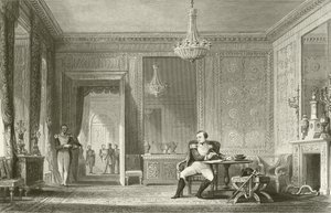 Abdikace Salonu, Fontainebleau od English School