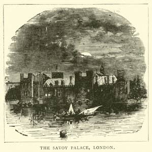 Palác Savoy, Londýn od English School