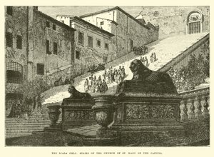 Scala Coeli, schody kostela Panny Marie z Kapitolu od English School