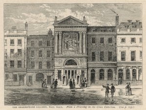 Shakespearova galerie na Pall Mall od English School