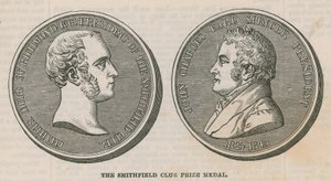 Medaile Smithfield Club Prize od English School