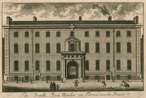 South Sea House na Threadneedle Street v Londýně od English School