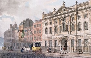 Jižní fronta Ironmongers Hall, z 