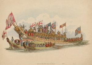 The Stationers Barge, River Thames, London od English School