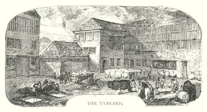 Tanyard (rytina) od English School