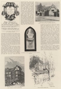 Sté výročí Izaaka Waltona (litho) od English School