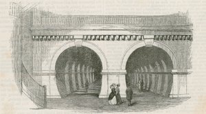 Temžský tunel od English School
