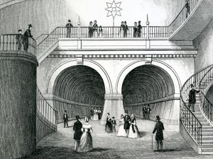 Temžský tunel od English School