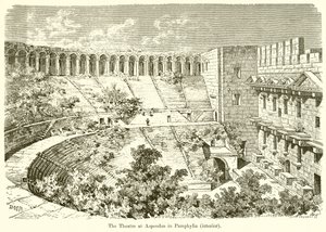 Divadlo v Aspendus v Pamphylia (interiér)