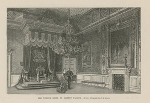 Trůnní sál v paláci svatého Jakuba od English School