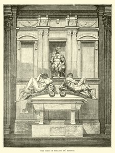 Hrobka Lorenza de Medicis od English School