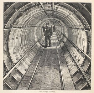The Tower Subway, 1870 od English School