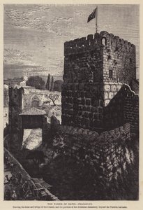 Davidova věž, Phasaelus (rytina) od English School