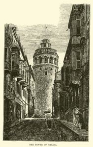 Galatská věž od English School