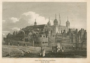 Tower of London z kopce od English School