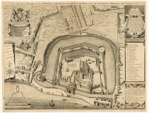Tower of London zkoumal v roce 1597 od English School