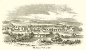 Město Perth v roce 1580 od English School