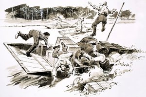 The Treasure-Hunters: Klondike Stampede (kvaš na papíře) od English School