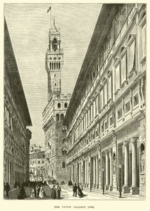 Galerie Uffizi, 1865 od English School