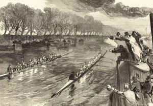 University Boat-Race Dead-Heat od English School