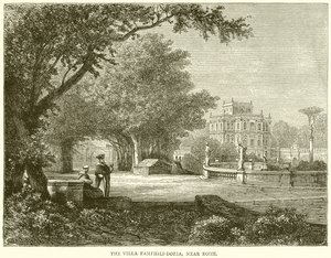 Villa Pamphili-Doria nedaleko Říma od English School
