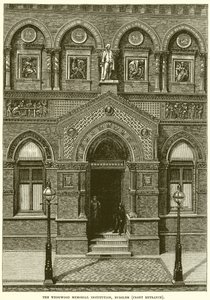 The Wedgwood Memorial Institution, Burslem (přední vchod) od English School