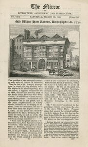 The White Hart Tavern, Bishopsgate Street od English School