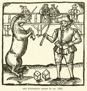 Báječný kůň An, 1595 od English School