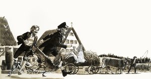 The World of Make-Believe: Wanderers in Wonderland (bratři Grimmové) od English School