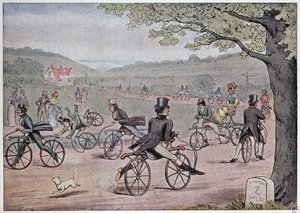Kolo v roce 1819 - z anglického tisku té doby od English School