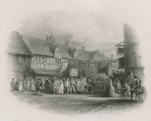 Rodiště Shakespeara s jubilejním průvodem Garricks od English School