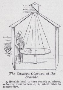 Camera obscura u moře (litho) od English School