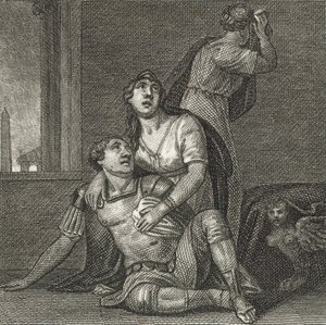 Smrt Marka Antonia (rytina) od English School