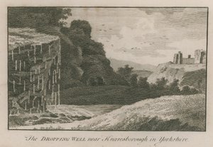 Shazovací studna poblíž Knaresborough v Yorkshire od English School