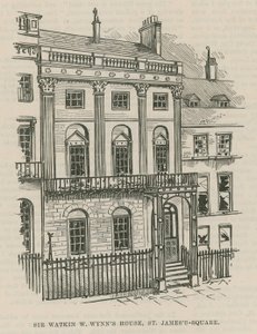 Pobouření dynamitu ve Westminsteru; Dům sira Watkina Wynnse, St James