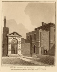 Vstup do Westminster School od English School