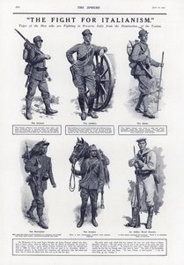 Boj za italismus, první světová válka, 1915 od English School
