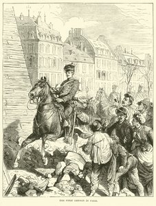 První Němec v Paříži, únor 1871 od English School