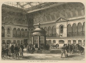První prodej v nové budově Messrs Tattersalls od English School