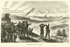 První pohled na Paříž, září 1870 od English School