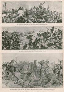 Velké války za vlády královny Viktorie: Anglo-egyptská válka (1882), Mahdistická vzpoura (1883-1885) a Britové dobytí Súdánu (1896-1898) (fotohlubotisk) od English School
